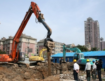 浙江杭州建筑机械租赁服务 打桩机与钢板桩一站式解决方案